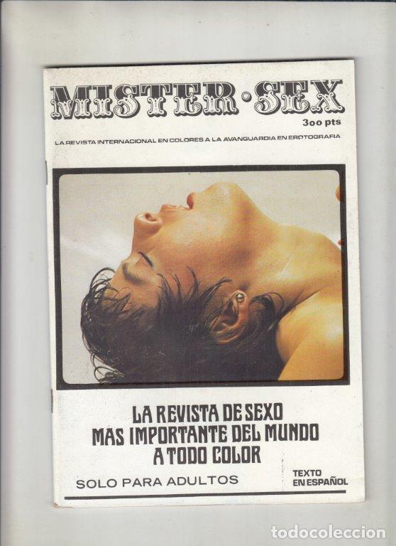 Revistas: REVISTA MISTER SEX. (PORNO).