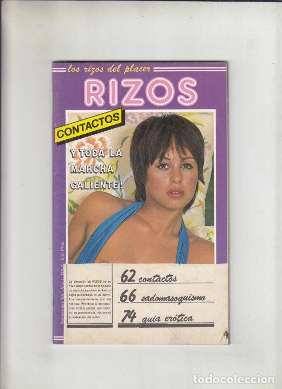 Revistas: REVISTA RIZOS N&ordm; 2. (PORNO). CONTACTOS Y TODA LA MARCHA CALIENTE!.