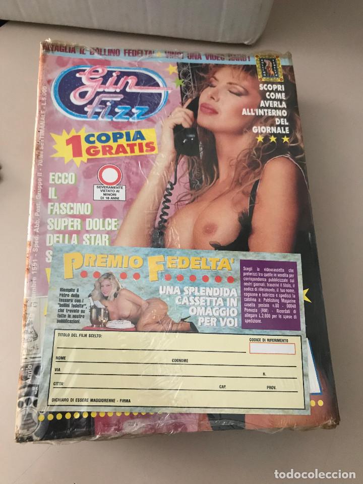 Magazines: GIN FIZZ N.313 BARBARELLA PUBLISHING MAGAZINE SEALED EROTIC MAGAZINE + EXTRA MAGAZINE 19/09/1991