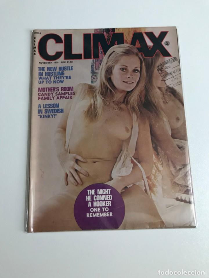 Magazines: CLIMAX VOL.21 NO.11 CHALLENGE PUBLICATIONS NOVEMBER 1975 EROTIC MAGAZINE