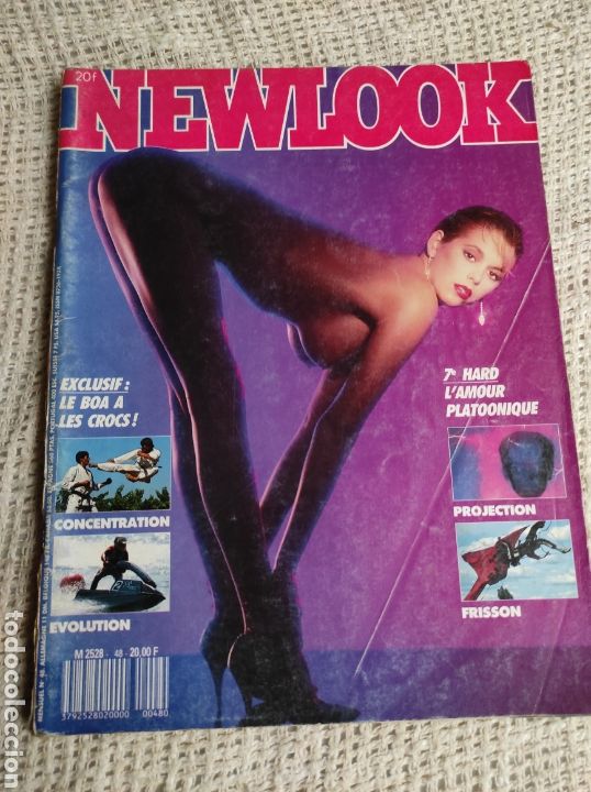 Journals: NEWLOOK N&ordm; 48 AGOSTO DE 1987 REVISTA EROTICA , EDICION EN FRANCES