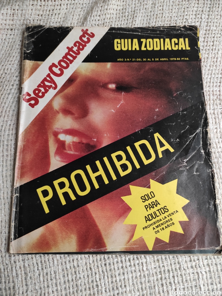 Journals: SEXY CONTACT , GUIA ZODIACAL N&ordm; 20 - EDITADA : A&Ntilde;O 1978