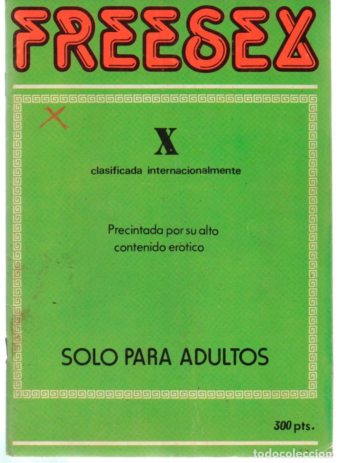Revistas: FREESEX SOLO PARA ADULTOS. CLASIFICADA X. PORN CONTENT