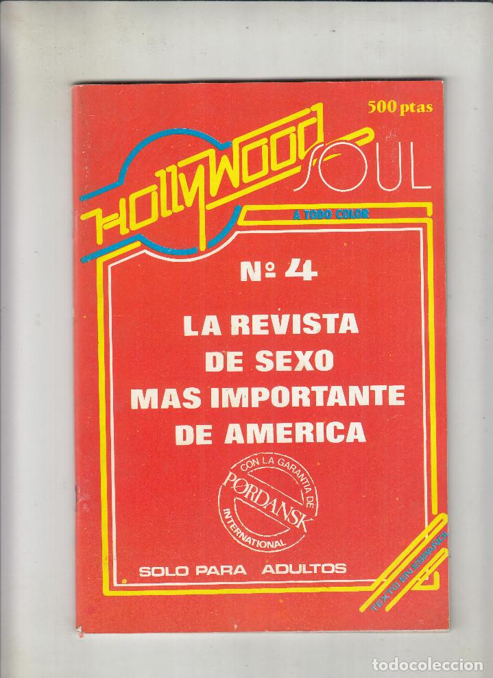 Magazines: REVISTA HOLLYWOOD SOUL N&ordm; 4. (PORNO).
