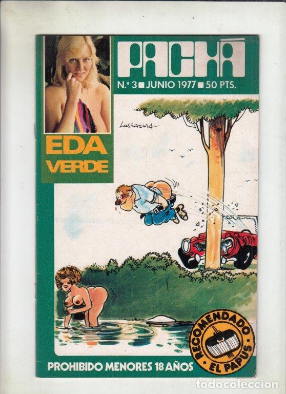 Magazines: REVISTA/COMIC PACHA N&ordm; 3 A&Ntilde;O 1977. (EROTICA).
