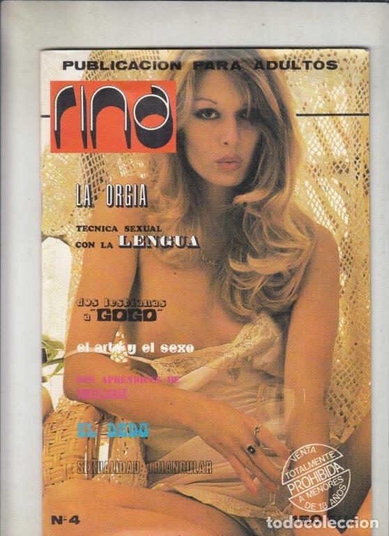 Magazines: REVISTA RINA N&ordm; 4. (PORNO). TECNICA SEXUAL CON LA LENGUA. DOS LESBIANAS A GOGO. EL DEDO.