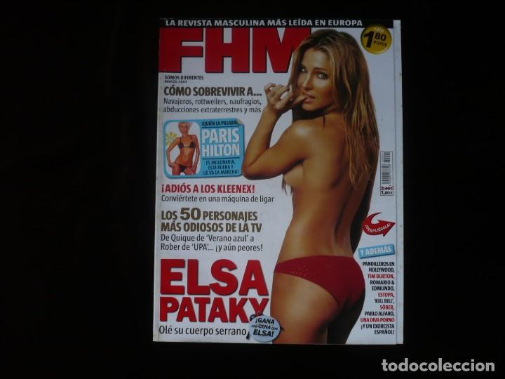 Riviste: fhm - n&ordm; 1 - marzo 2004 elsa pataky