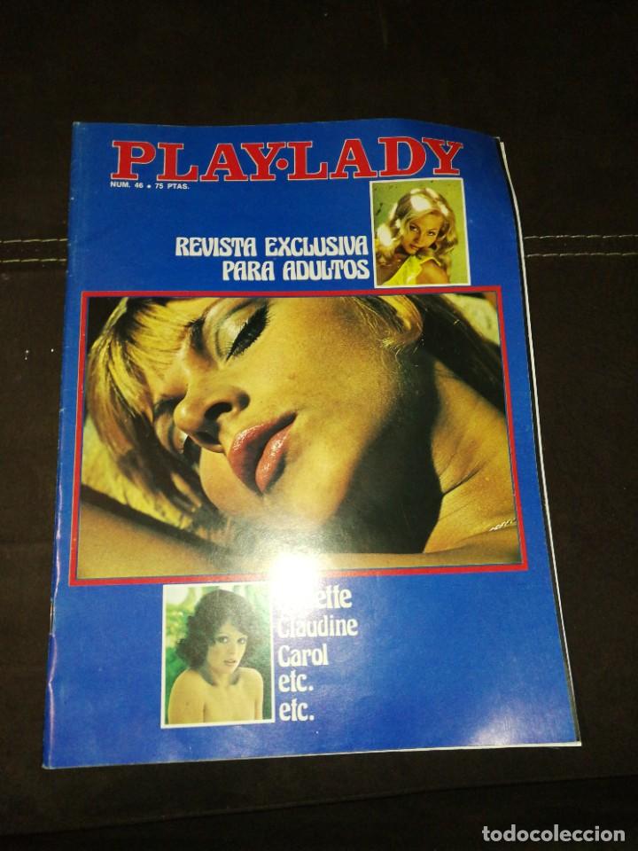 Revistas: PLAY-LADY, N&deg;46,1975, REVISTA EROTICA.