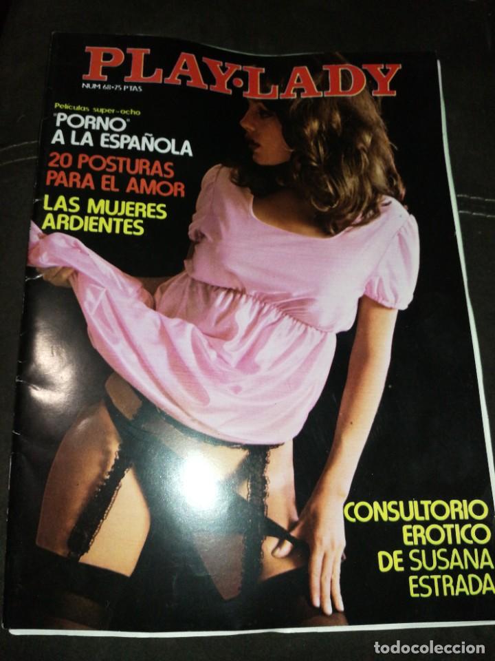 Revistas: PLAY-LADY, N&deg;68,1975, REVISTA EROTICA.