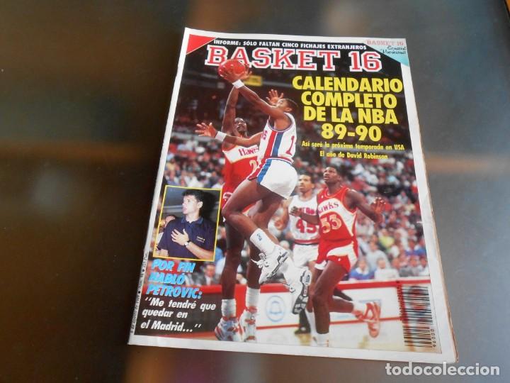 Revistas: Revista BASKET 16, Nº 96 (6 de agosto de 1989), CALENDARIO COMPLETO DE LA NBA 89-90 - Foto 1 - 222816418