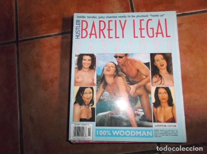 Magazines: hustler barely legal xxx n&ordm; 15, revista erotica solo para adultos,