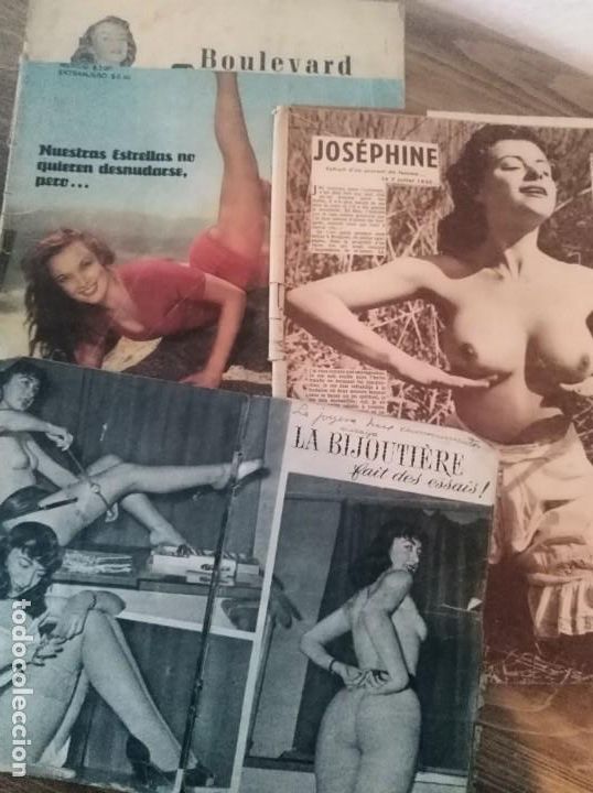 Revistas: REVISTAS Y FOTOS EROTICA PIN UP BOULEVARD 1957 no pornografia erotismo erotico HACER CUADROS
