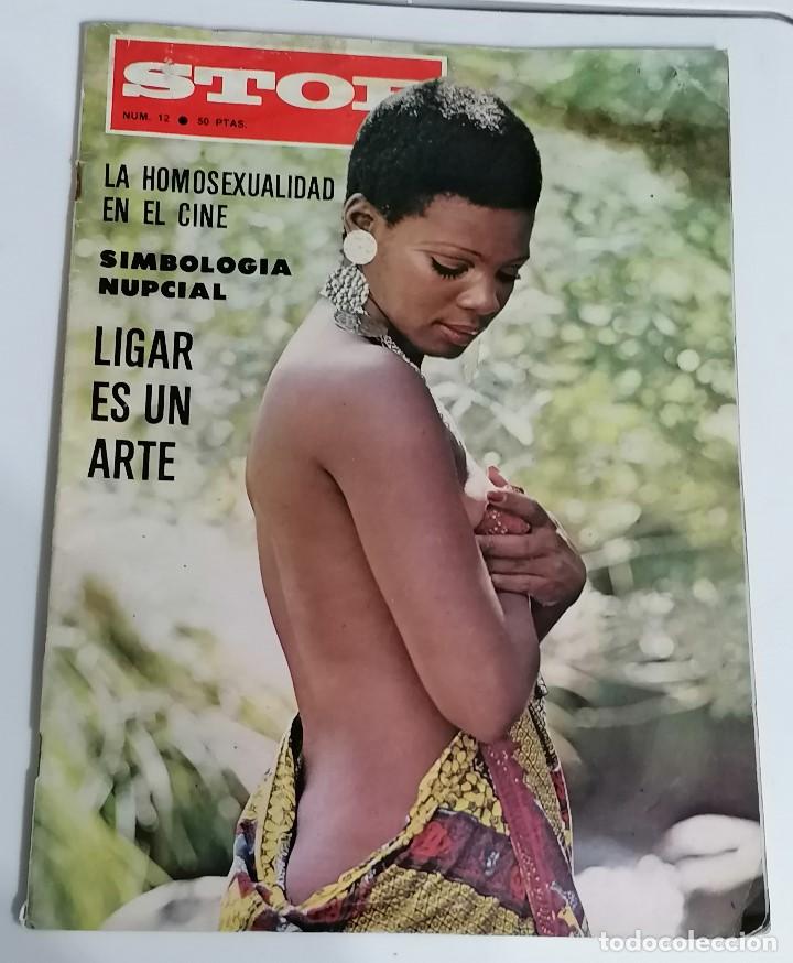 Journals: REVISTA PARA ADULTOS STOP N&ordm; 12 &middot; 1 de diciembre de 1975 &middot; Incluye p&oacute;ster de Victoria Vera