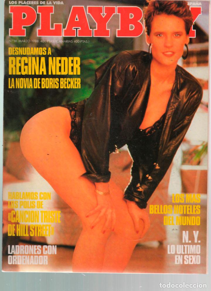 Magazines: PLAYBOY N&ordm; 111 REGINA NEDER, MINIFALDAS, CANCION TRISTE DE HILL STREET, KARI KENNELL