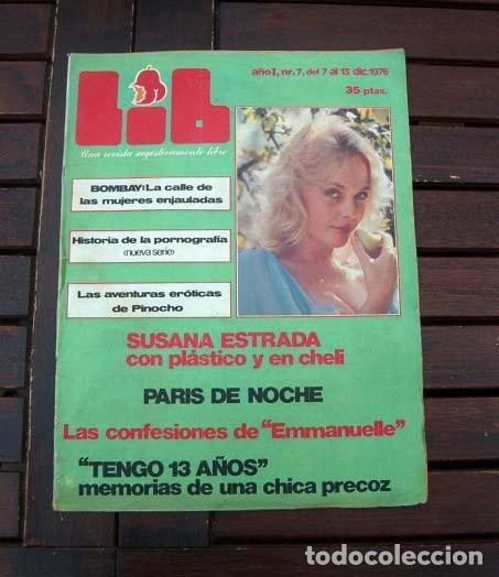 Magazines: Revista LIB N&ordm; 6 / 1976 / SYLVIA KRISTEL, SUSANA ESTRADA
