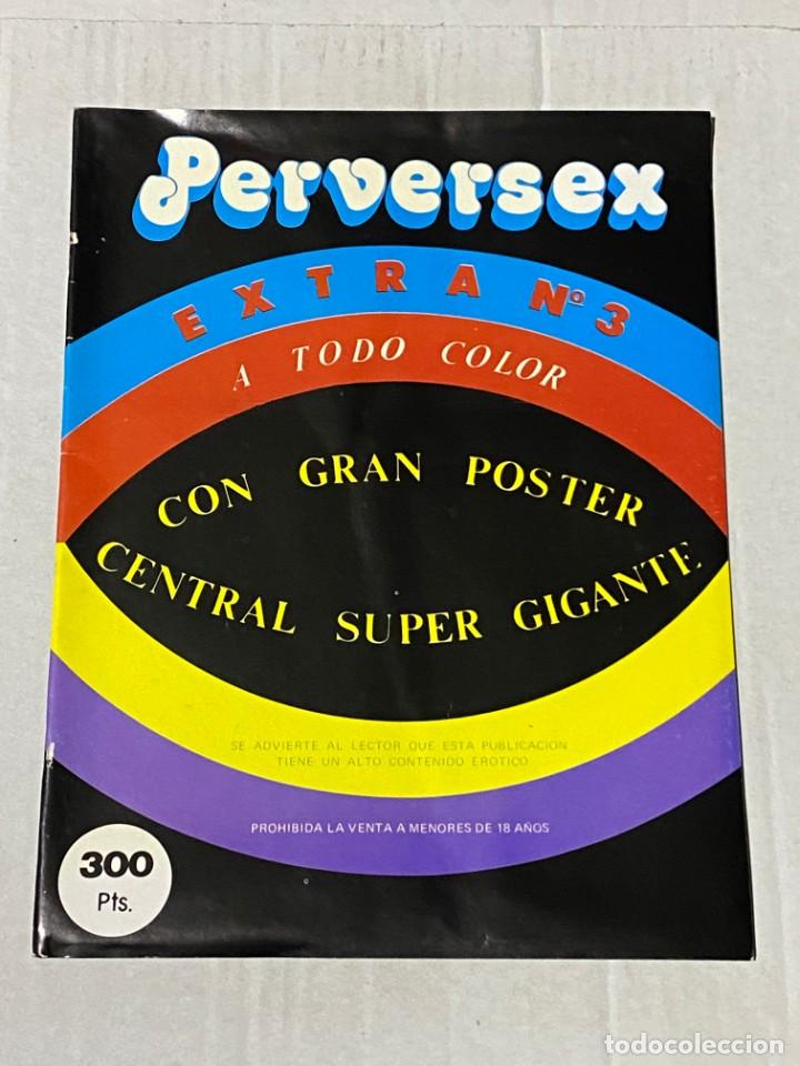 Magazines: REVISTA PORNO PERVERSEX EXTRA N&ordm; 3 - VINTAGE A&Ntilde;O 1979 - SOLO ADULTOS