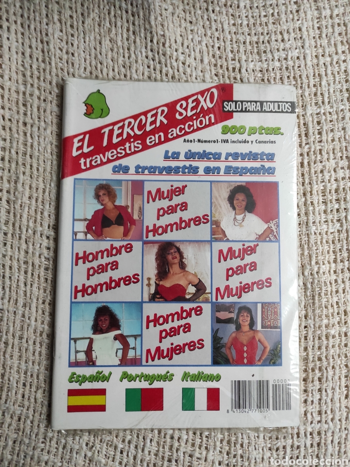Journals: EL TERCER SEXO, TRAVESTIS EN ACCION, REVISTA PORNO DE LOS A&Ntilde;OS 90
