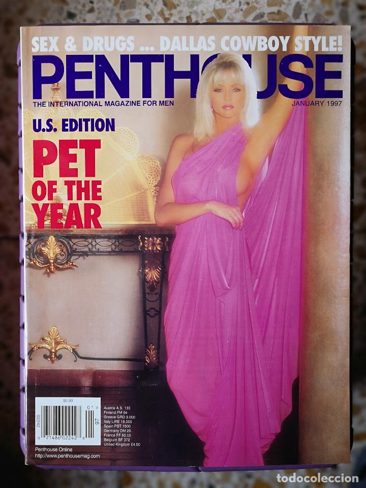 Journals: REVISTA - PENTHOUSE USA - 1997 ENERO - PORTADA Y SUPERPOSTER ELIZABETH ANN HILDEN