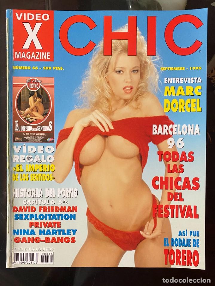 Zeitschriften: REVISTA PORNO CHIC VIDEO X MAGAZINE N&ordm; 46 - KIRSTY WAAY, CELINE DEAVOUX, NINA HARTLEY, JENNA JAMESON