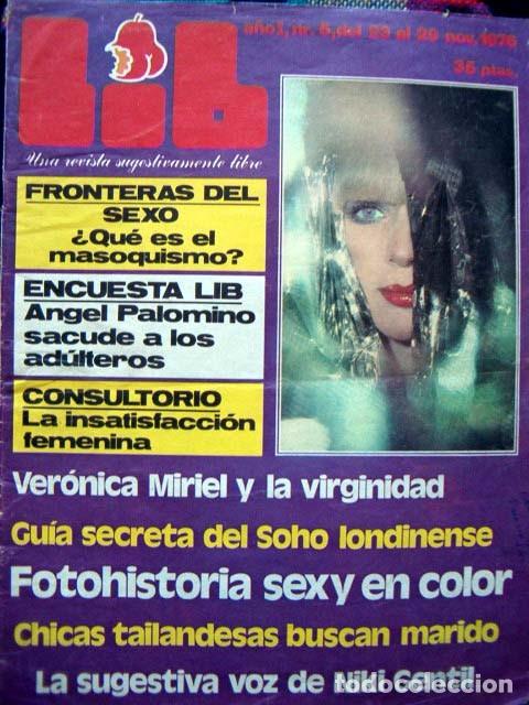 Revistas: Revista LIB N&ordm; 5 / VERONICA MIRIEL, NIKY GENTILE, FOTONOVELA / LILLIAN MULLER