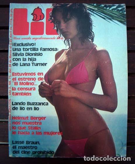 Revistas: Revista LIB N&ordm; 75 / LAURA ANTONELLI, HELMUT BERGER, MARIA BAXA, EL MOLINO, SILVIA DIONISIO, MONTIEL