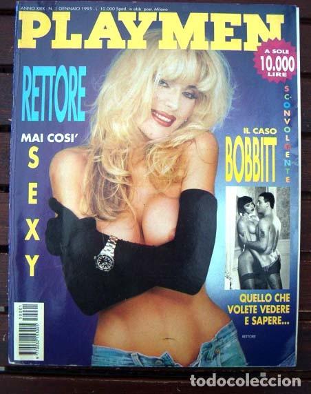 Revistas: Revista Erotica PLAYMEN ITALIA / DONATELLA RETTORE, ELIZABETH NOTTOLI, QUENTIN TARANTINO