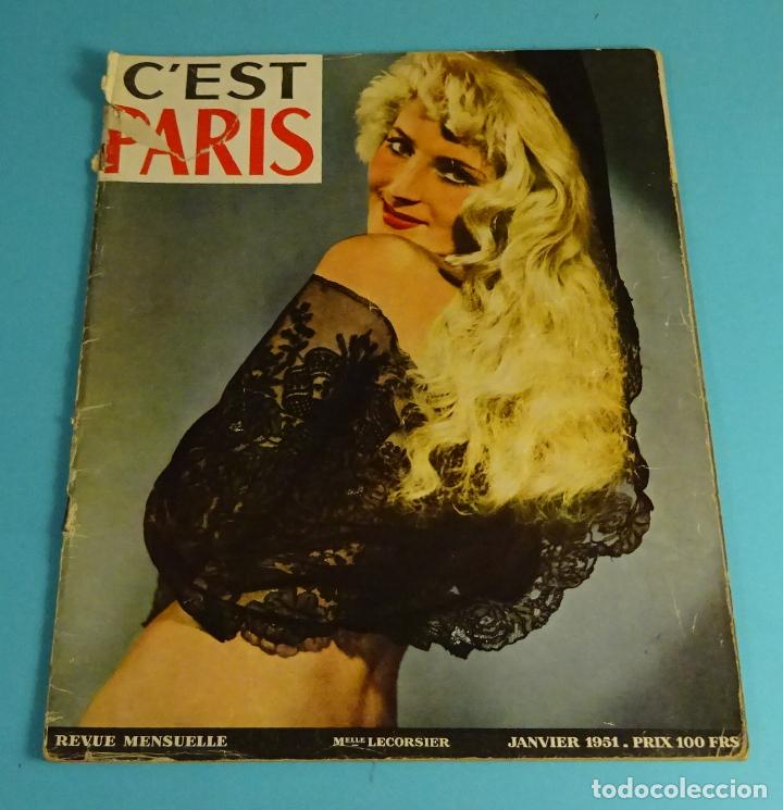 Journals: C'EST PARIS. REVISTA ER&Oacute;TICA FRANCESA 1951