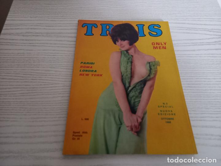 Revistas: TRIS MEN ONLY N.3 SPECIAL-NANCY CHANTAL,ANTONELLA LUALDI,AREN SONAL-EDIZ.ZENITH MILANO