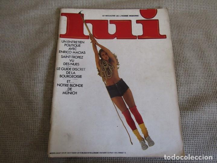 Magazines: Lui - Le Magazine de L`Homme Moderne N&ordm; 126 - 1974 - Edi&ccedil;ion Francesa
