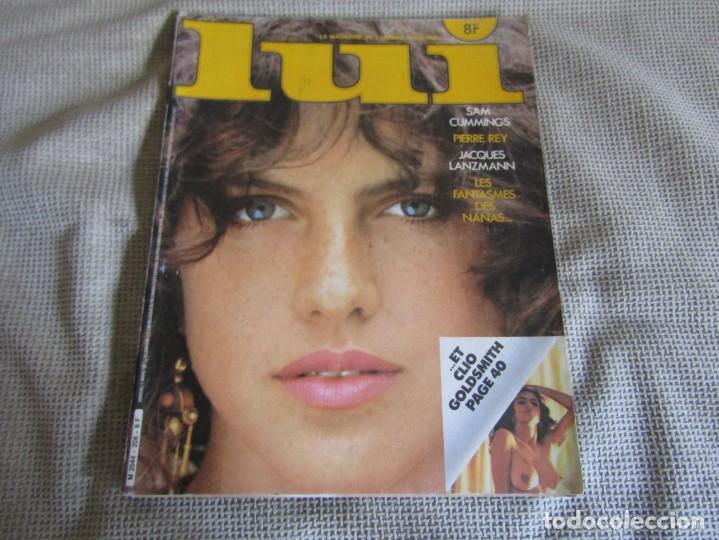 Magazines: Lui - Le Magazine de L`Homme Moderne N&ordm; 206 - 1981 - Edi&ccedil;ion Francesa - Clio Goldsmith