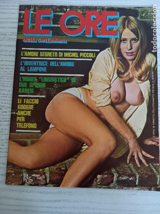 Revistas: LE ORE ANNO IV 1973-(SPECIALE B)-INTERNATIONAL PRESS-EROTIC MAGAZINE-SPECIAL EDITION B