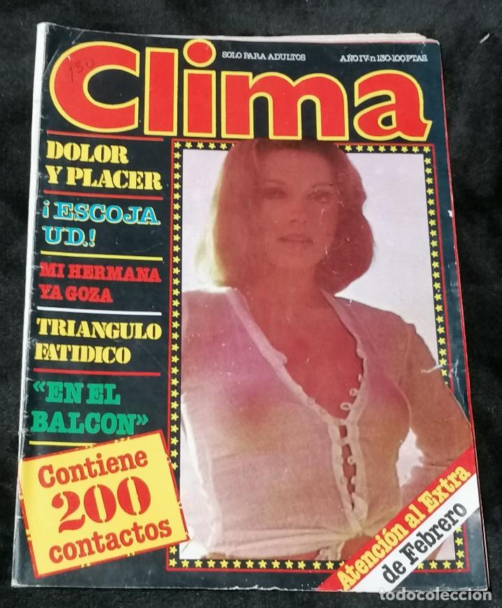 Revistas: REVISTA PARA ADULTOS CLIMA N&ordm; 130 - Enero 1982 - 52 P&Aacute;GINAS - Peso del env&iacute;o: M&aacute;s de 100 gramos -