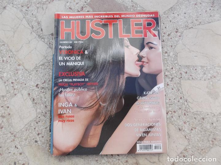 Journals: hustler n&ordm; 80, espa&ntilde;ola , revista erotica solo para adultos