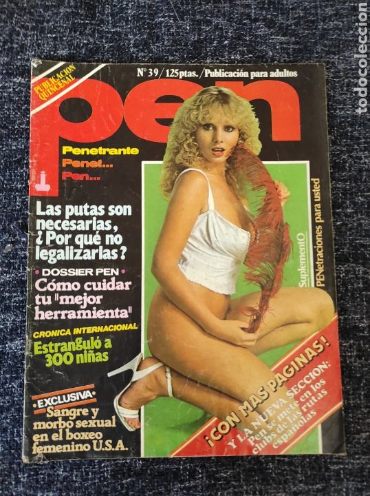 Journals: REVISTA PEN N&ordm; 39 CAROLYN EVANS , AMANDA LEAR ( PRIMERA EPOCA )