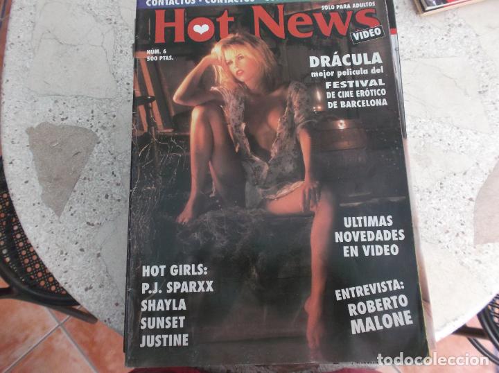 Journals: hot news n&ordm; 3, espa&ntilde;ola, revista erotica solo para adultos,