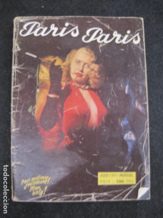 Magazines: PARIS PARIS-A&Ntilde;O 1951-REVISTA DE DESNUDOS-EROTICA-VER FOTOS-(K-3051)