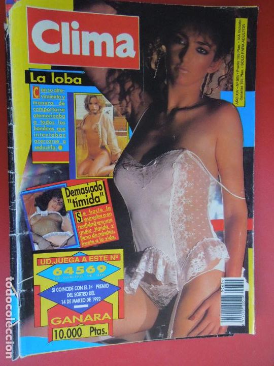 Revistas: CLIMA , REVISTA PORNO-EROTICA N&ordm; 624 - LA LOBA , RELATOS INTIMOS GOLFOS