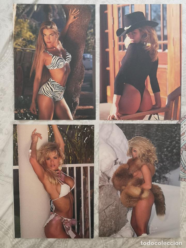 Revistas: GRUPO de 8 FOTOS - FAMOSAS FITNESS CENTERFOLDS - AHMO HIGH y otras