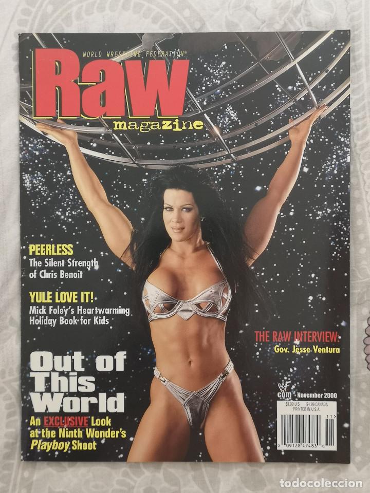 Revistas: REVISTA INGLES - RAW MAGAZINE - 2000 NOVIEMBRE - Portada y Posters Chyna