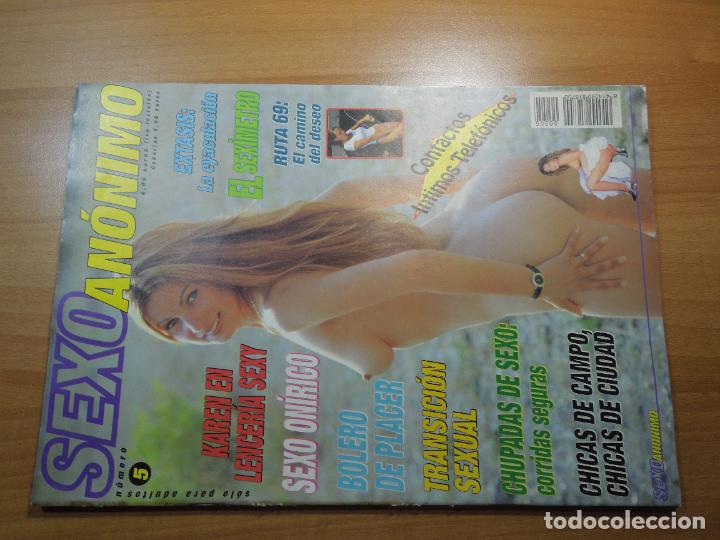 sexo anonimo revista porno erotica n 5 extasis Comprar Revistas