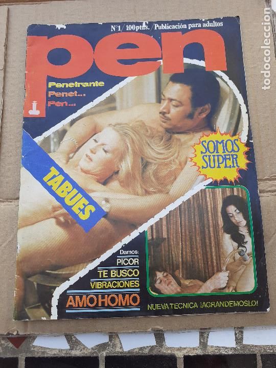 Revistas: PEN - N&ordm; 1 - PUBLICACION PARA ADULTOS - PRIMERA EPOCA - 1978 -