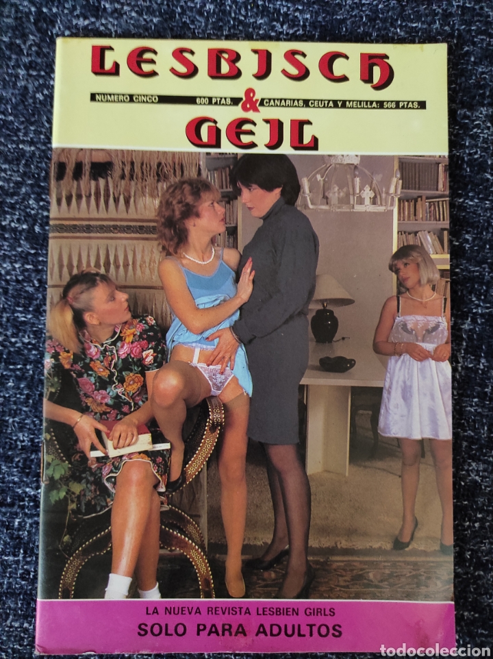 Journals: lesbisch N&ordm; 5 Revista para adultos DE LOS A&Ntilde;OS 90