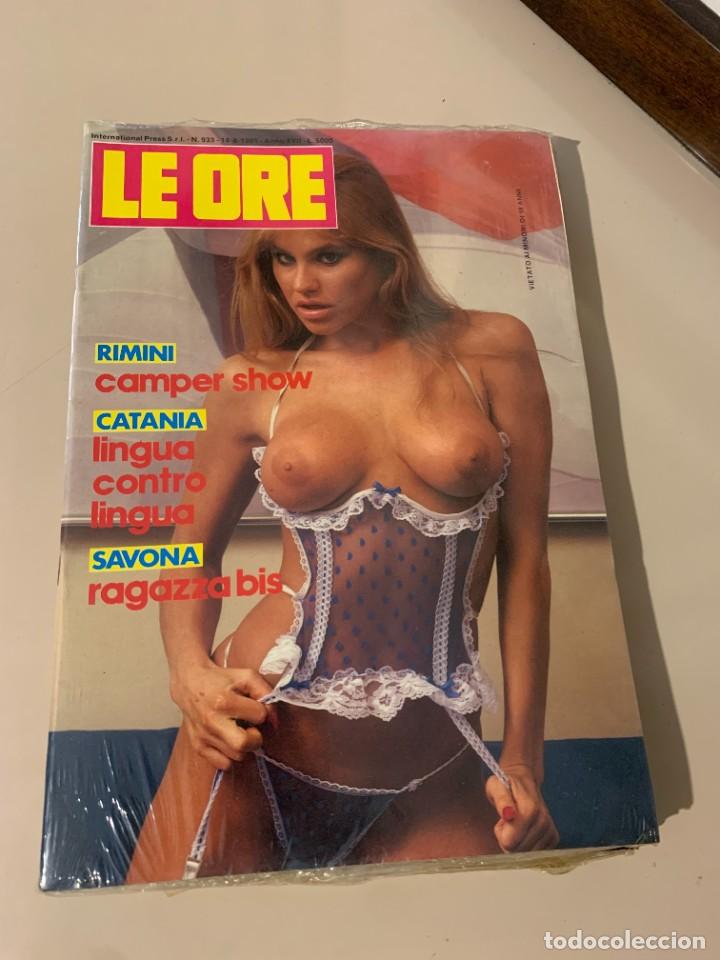 Journals: LE ORE N.933 GIANT SIZE SEALED MAGAZINE INTERNATIONAL PRESS EROTIC MAGAZINE