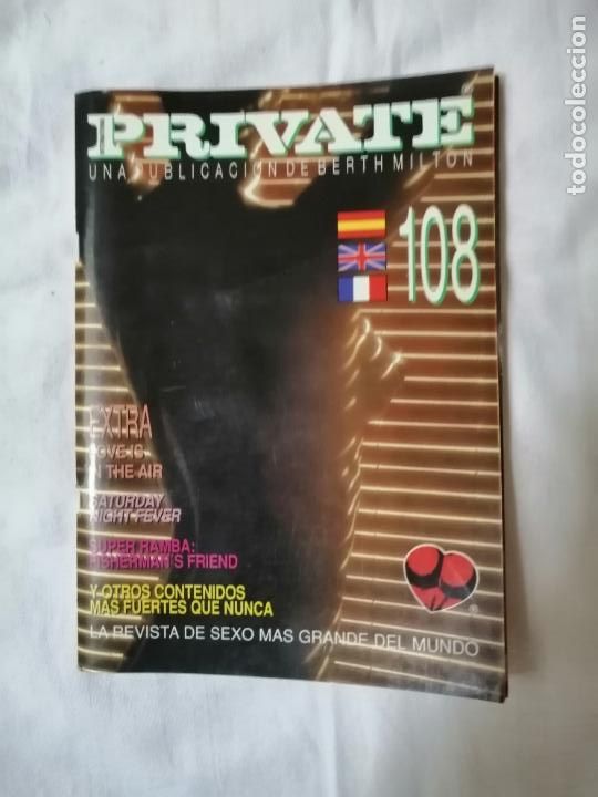Revistas: REVISTA PRIVATE 108. ADULTOS. 1991