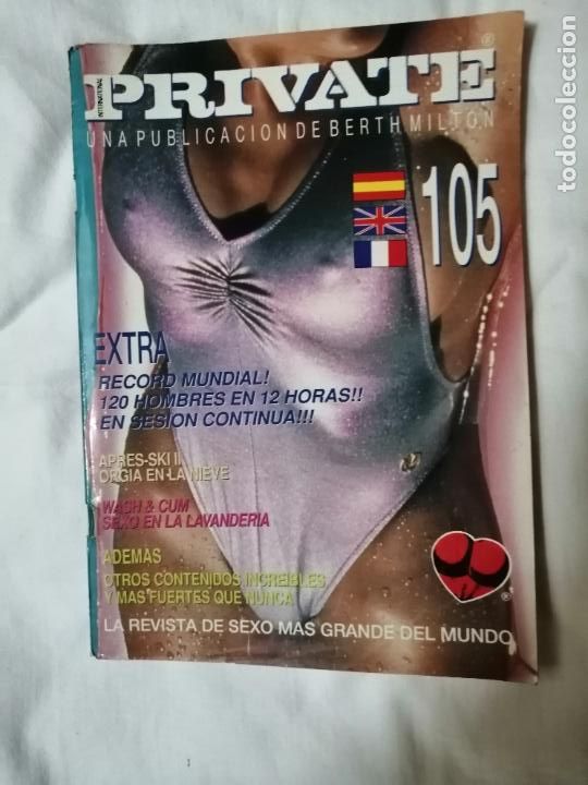 Revistas: REVISTA PRIVATE 105. 1991