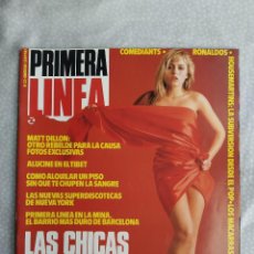 Revistas: REVISTA PRIMERA LINEA 33 WHITNEY HOUSTON MATT DILLON PEDRO TORRENT PERET TIBET LOS RONALDOS.. Lote 285234833