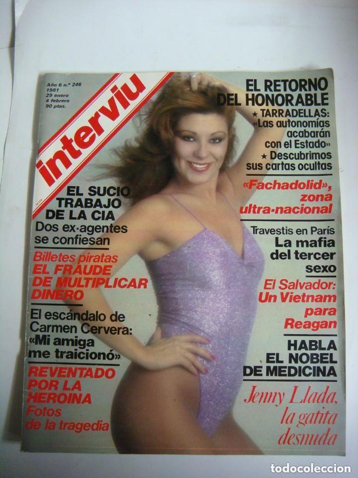 Zeitschriften: REVISTA DE INTERVIU N&ordm;-246 FECHA 29-ENERO 4 FEBRERO 1981 JENNY LLADA -(&)