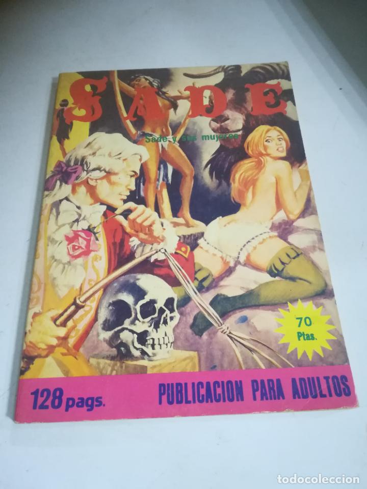 Journals: PUBLICACI&Oacute;N PARA ADULTOS. SADE Y SUS MUJERES. MERCOCOMIC. 1977