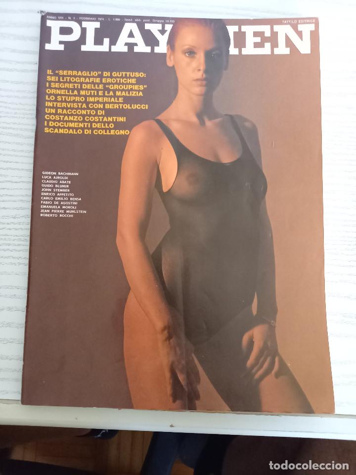Zeitschriften: PLAYMEN N.2 FEBBRAIO 1974 PAOLA SENATORE ORNELLA MUTI POSTER TATTILO EDITRICE ITALIAN EDITION