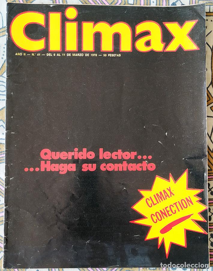 Revistas: Revista CLIMAX N&ordm; 41 marzo 1.978